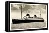 Norddeutscher Lloyd Bremen, Dampfschiff Europa-null-Framed Stretched Canvas