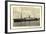 Norddeutscher Lloyd Bremen, Dampfschiff Gneisenau-null-Framed Giclee Print