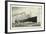 Norddeutscher Lloyd Bremen, Dampfschiff in Fahrt-null-Framed Giclee Print