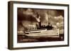 Norddeutscher Lloyd Bremen, Dampfschiff Preußen-null-Framed Giclee Print