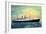 Norddeutscher Lloyd Bremen, M.S. Berlin, Dampfer-null-Framed Giclee Print