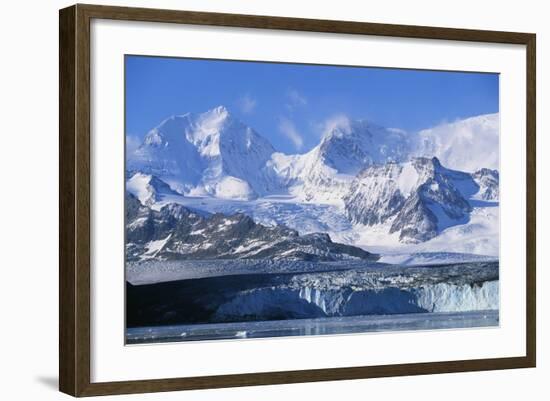 Nordenskjold Glacier and Allardyce Mountain Range-Paul Souders-Framed Photographic Print