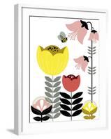 Nordic Flowers II-Laure Girardin-Vissian-Framed Giclee Print