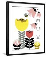 Nordic Flowers II-Laure Girardin-Vissian-Framed Giclee Print