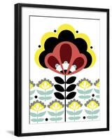 Nordic Flowers V-Laure Girardin-Vissian-Framed Giclee Print