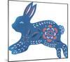Nordic Friends - Rabbit-Yasemin Wigglesworth-Mounted Giclee Print