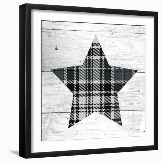 Nordic Holiday XIII Plaid-Beth Grove-Framed Art Print