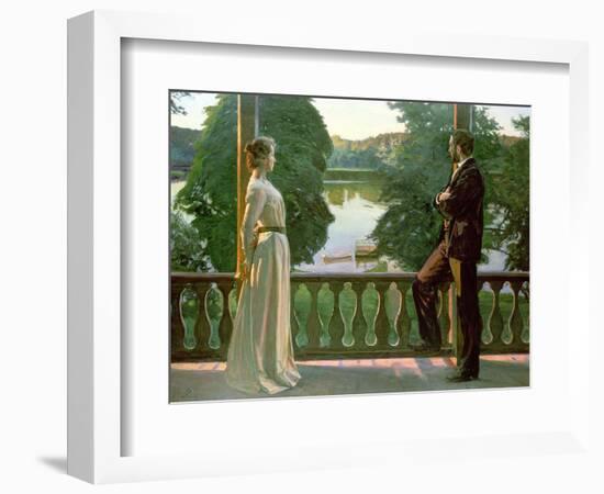 Nordic Summer Evening, 1899-1900-Sven Richard Bergh-Framed Giclee Print