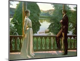 Nordic Summer Evening, 1899-1900-Sven Richard Bergh-Mounted Giclee Print