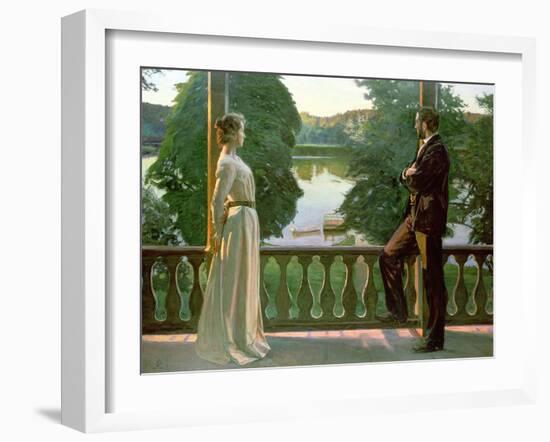 Nordic Summer Evening, 1899-1900-Sven Richard Bergh-Framed Giclee Print