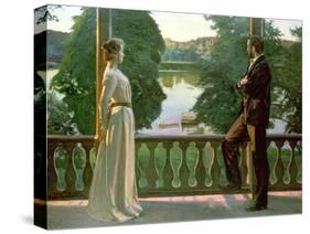 Nordic Summer Evening, 1899-1900-Sven Richard Bergh-Stretched Canvas