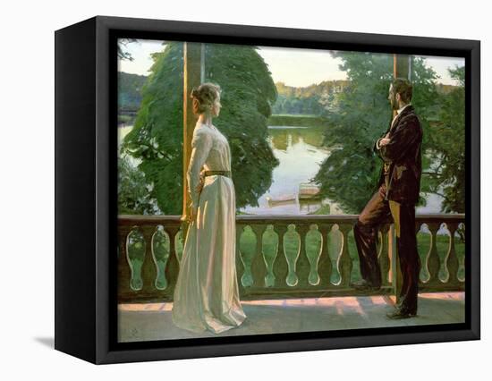 Nordic Summer Evening, 1899-1900-Sven Richard Bergh-Framed Stretched Canvas