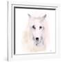 Nordic Wolf-Christine Niya-Framed Art Print