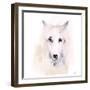 Nordic Wolf-Christine Niya-Framed Art Print