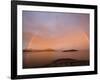 Nordland, Helgeland, A Rainbow at Midnight, Norway-Mark Hannaford-Framed Photographic Print