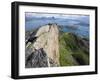 Nordland, Helgeland, Rodoy Island, View of the Surrounding Islands from the 400 Metre High Peak of -Mark Hannaford-Framed Photographic Print