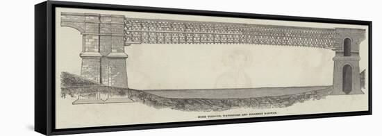 Nore Viaduct, Waterford and Kilkenny Railway-null-Framed Stretched Canvas