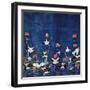 Noren Door Curtain to Buddhist Temple-null-Framed Giclee Print