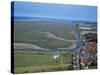 Norfolk Aerial of Wells-Next-The-Sea-null-Stretched Canvas