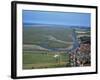 Norfolk Aerial of Wells-Next-The-Sea-null-Framed Photographic Print