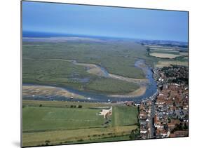 Norfolk Aerial of Wells-Next-The-Sea-null-Mounted Photographic Print