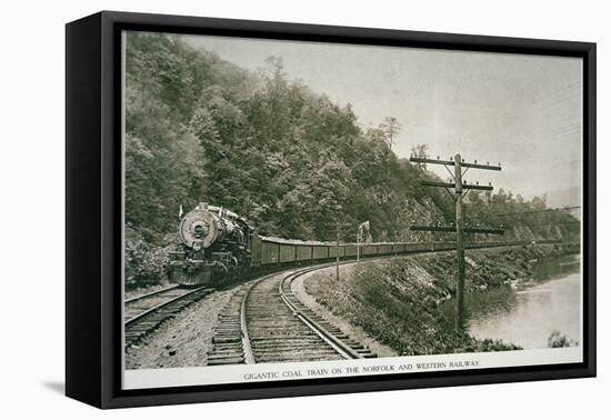 Norfolk and Western Railway, c.1925-null-Framed Stretched Canvas