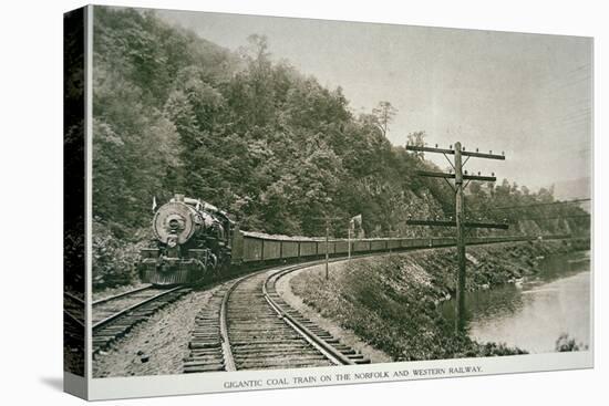 Norfolk and Western Railway, c.1925-null-Stretched Canvas