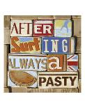 After Surfing Always a Pasty-Norfolk Boy-Art Print