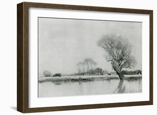 Norfolk Broads-Joseph Pennell-Framed Art Print