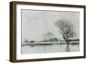 Norfolk Broads-Joseph Pennell-Framed Art Print