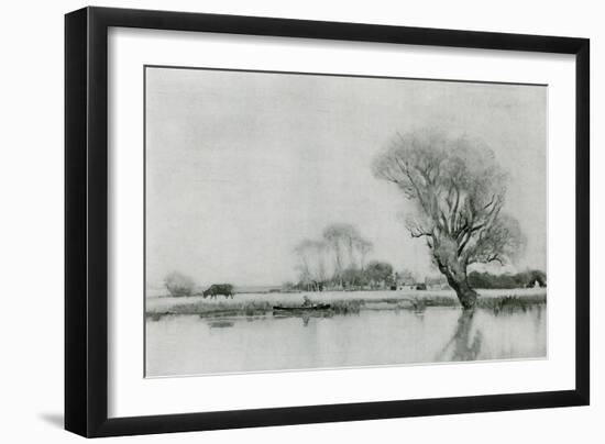 Norfolk Broads-Joseph Pennell-Framed Art Print