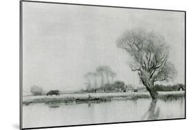 Norfolk Broads-Joseph Pennell-Mounted Art Print