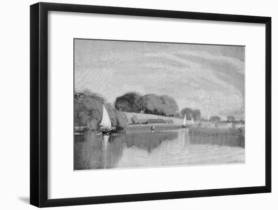 Norfolk Broads-Joseph Pennell-Framed Art Print