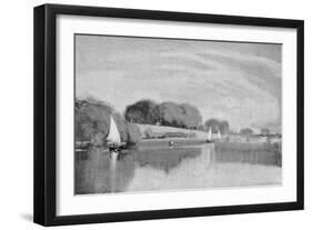 Norfolk Broads-Joseph Pennell-Framed Art Print