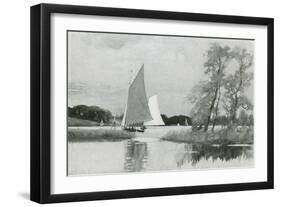 Norfolk Broads-Joseph Pennell-Framed Art Print