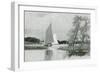 Norfolk Broads-Joseph Pennell-Framed Art Print