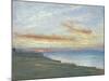 Norfolk Coast-Albert Goodwin-Mounted Giclee Print