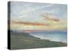 Norfolk Coast-Albert Goodwin-Stretched Canvas