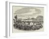 Norfolk Estuary, the Procession in Lynn-null-Framed Giclee Print