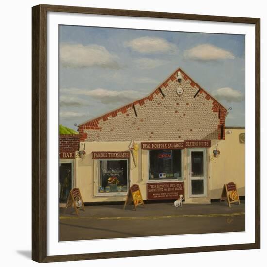 Norfolk Sausages (Oil on Paper)-Chris Ross Williamson-Framed Giclee Print