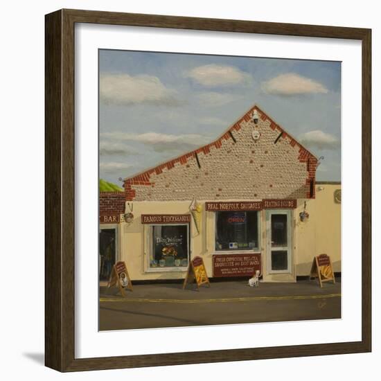 Norfolk Sausages (Oil on Paper)-Chris Ross Williamson-Framed Giclee Print