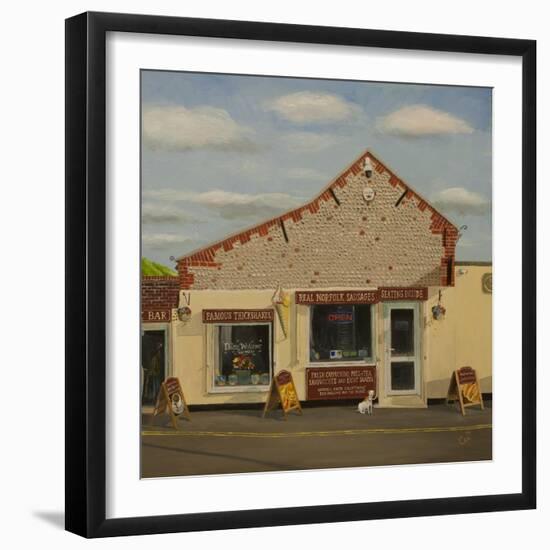 Norfolk Sausages (Oil on Paper)-Chris Ross Williamson-Framed Giclee Print