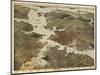 Norfolk, Virginia - Panoramic Map-Lantern Press-Mounted Art Print