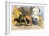 Norfolk, Virginia, Shelled by British Ships, 1776-null-Framed Giclee Print