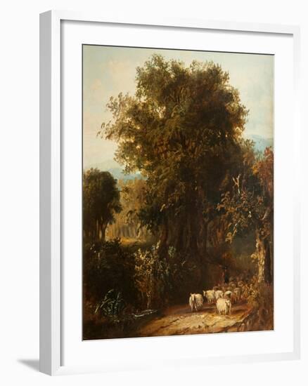 Norfolk Wooded Landscape-James Stark-Framed Giclee Print