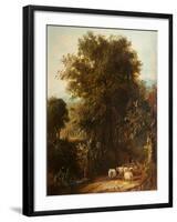 Norfolk Wooded Landscape-James Stark-Framed Giclee Print