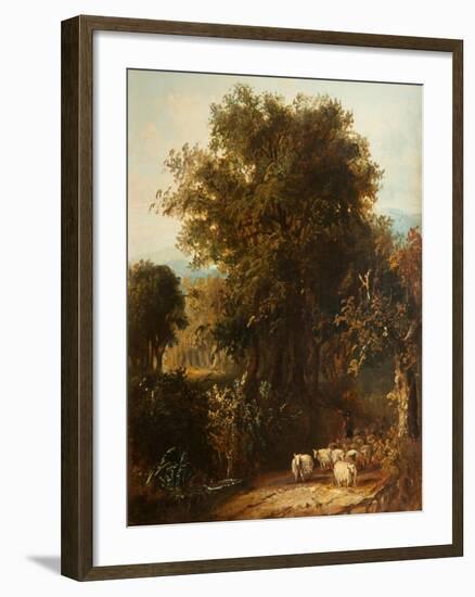 Norfolk Wooded Landscape-James Stark-Framed Giclee Print