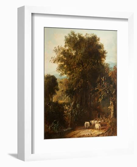 Norfolk Wooded Landscape-James Stark-Framed Giclee Print