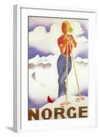 Norge-Vintage Apple Collection-Framed Giclee Print