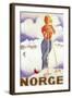 Norge-Vintage Apple Collection-Framed Giclee Print